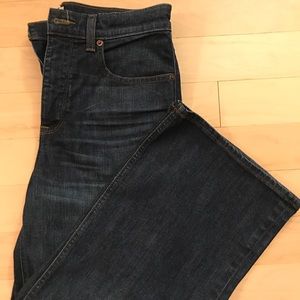J. Crew wide leg denim